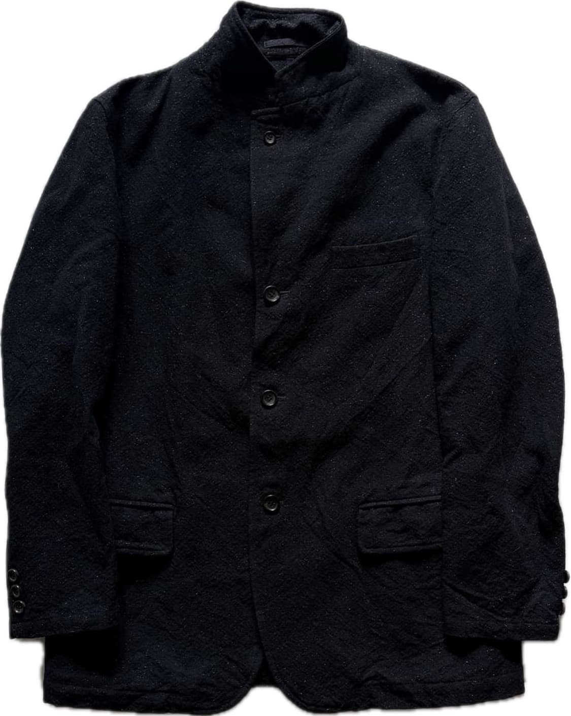 꼼데가르송 다나카 옴므(田中オム) 울 자켓 AD2002 상품이미지1