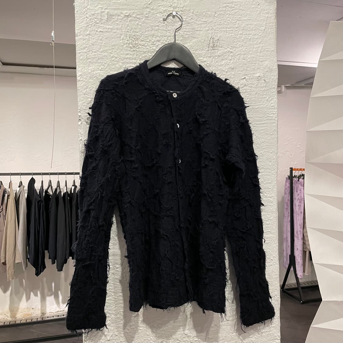 꼼데가르송 모헤어 가디건 상품이미지1