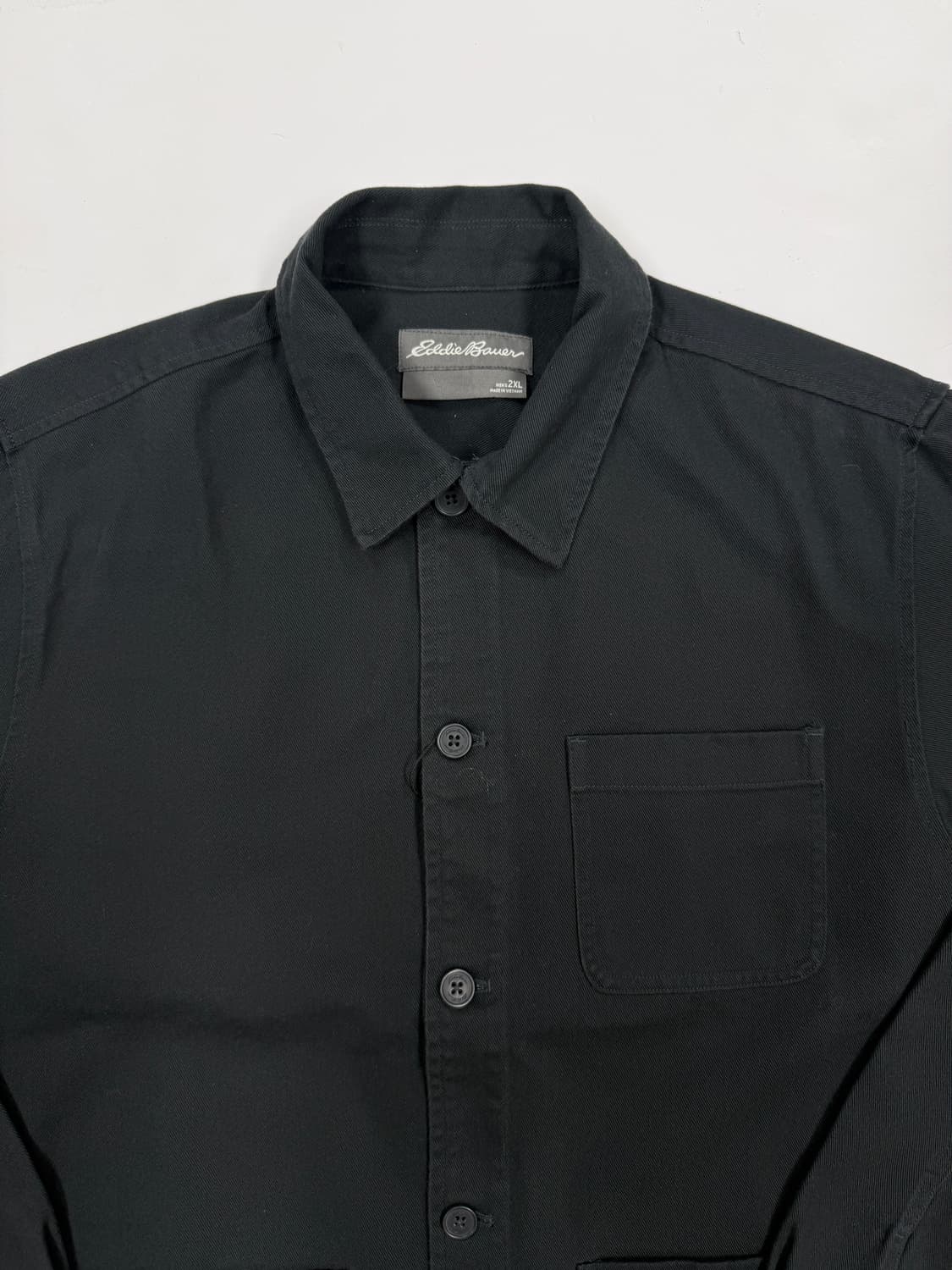 Eddie Bauer 블랙 코튼 워크 자켓 상품이미지5