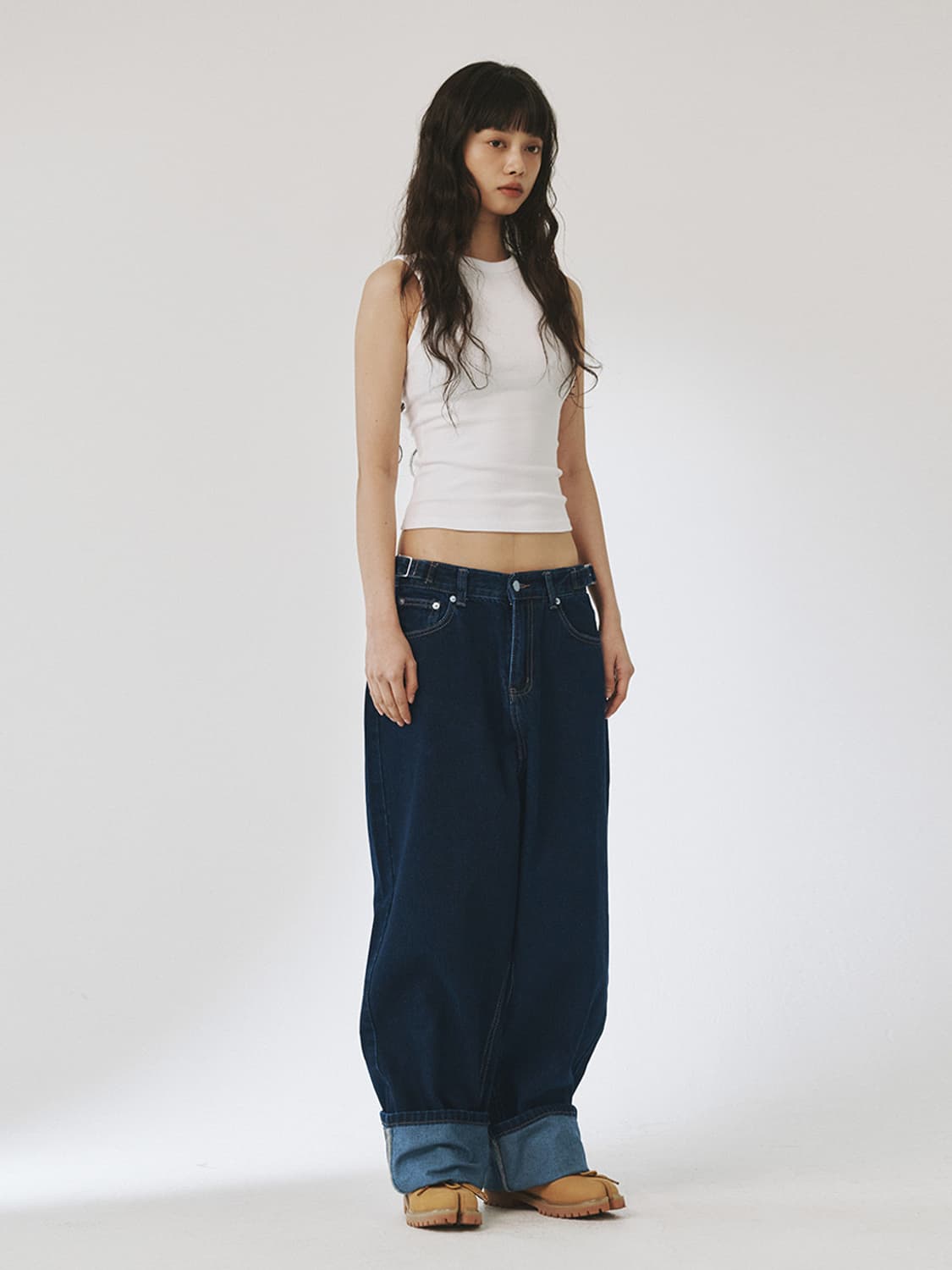 플리즈프로젝트 보이핏 데님 팬츠 블루 2 상품이미지3
