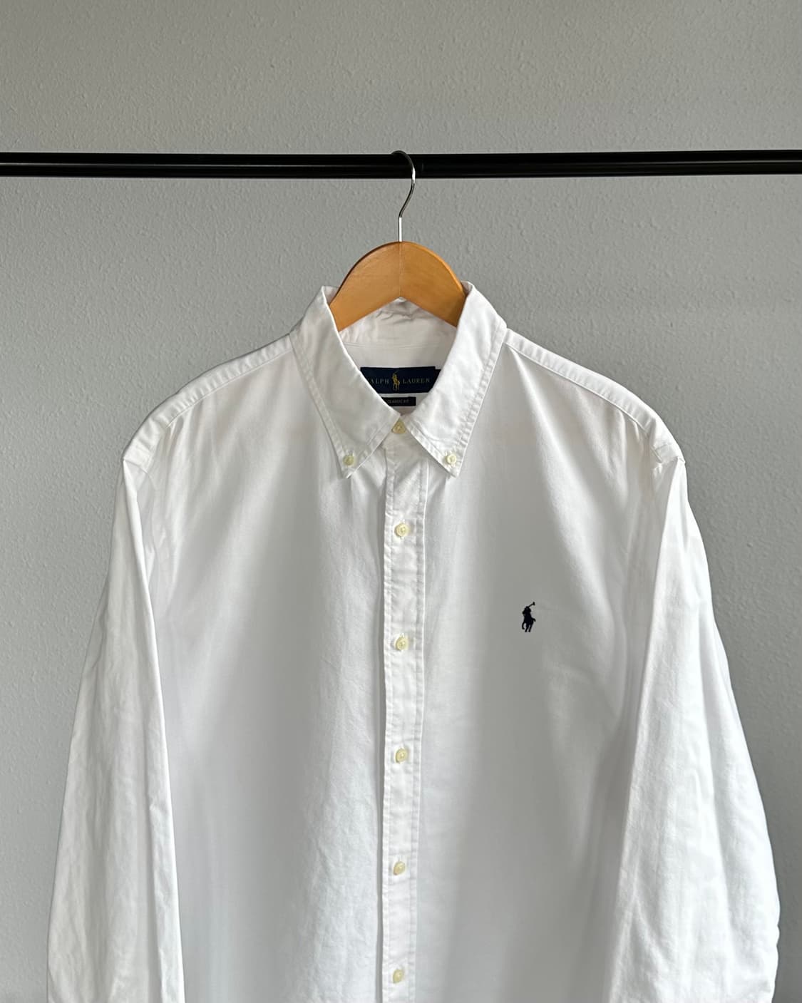 [L-XL]폴로 랄프로렌 클래식핏 화이트 옥스포드 셔츠 상품이미지2