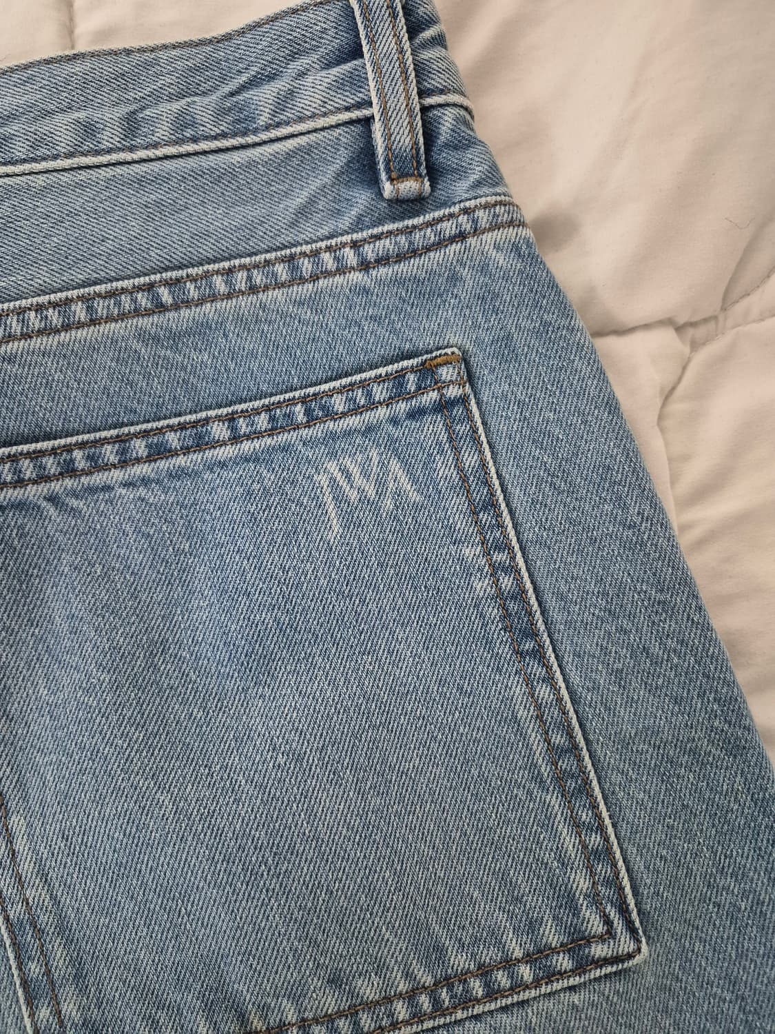 유니클로 jwa 데님 연청 76사이즈 상품이미지3