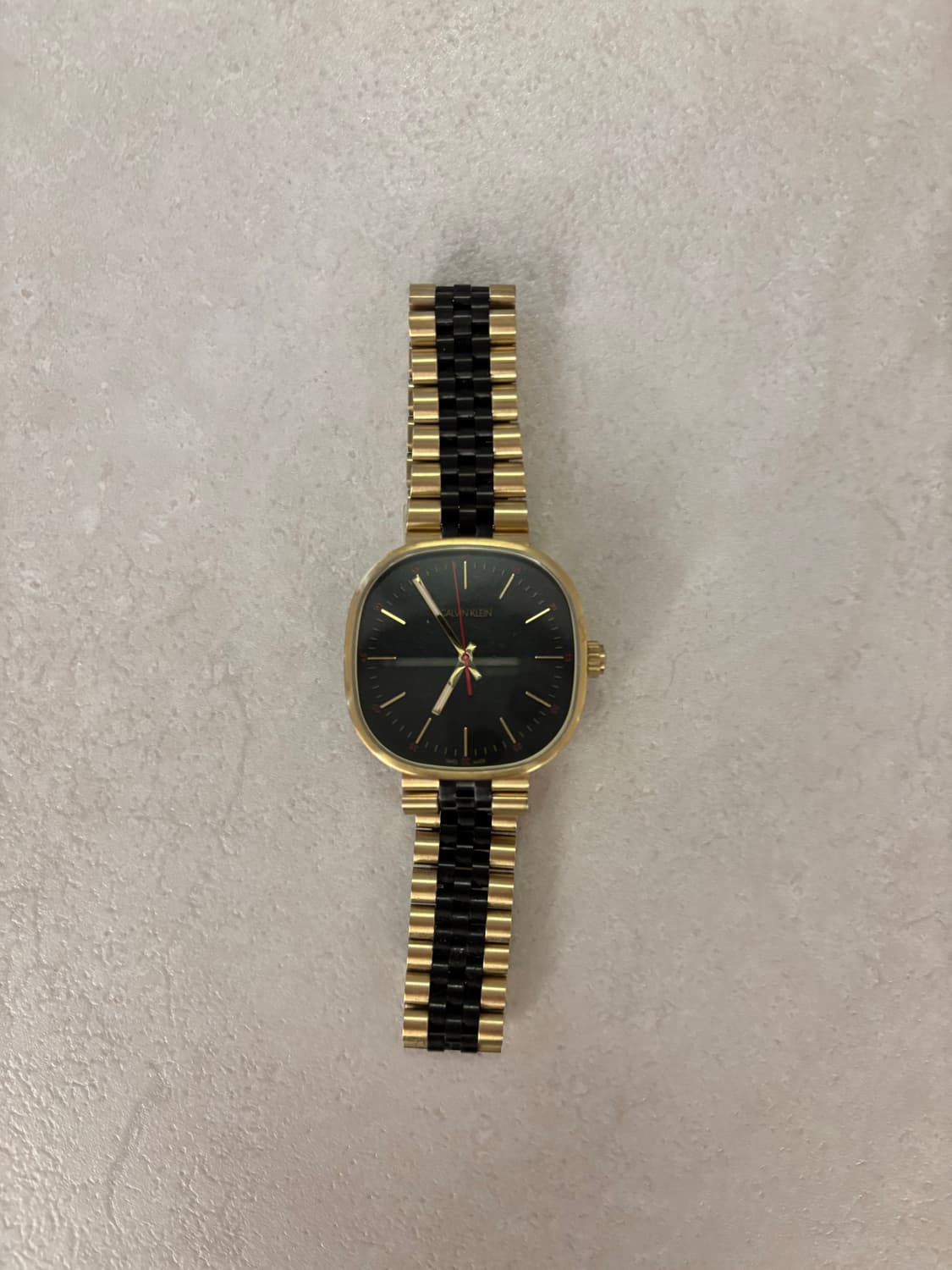 ck 이효리 스퀘어 금장 시계 상품이미지3