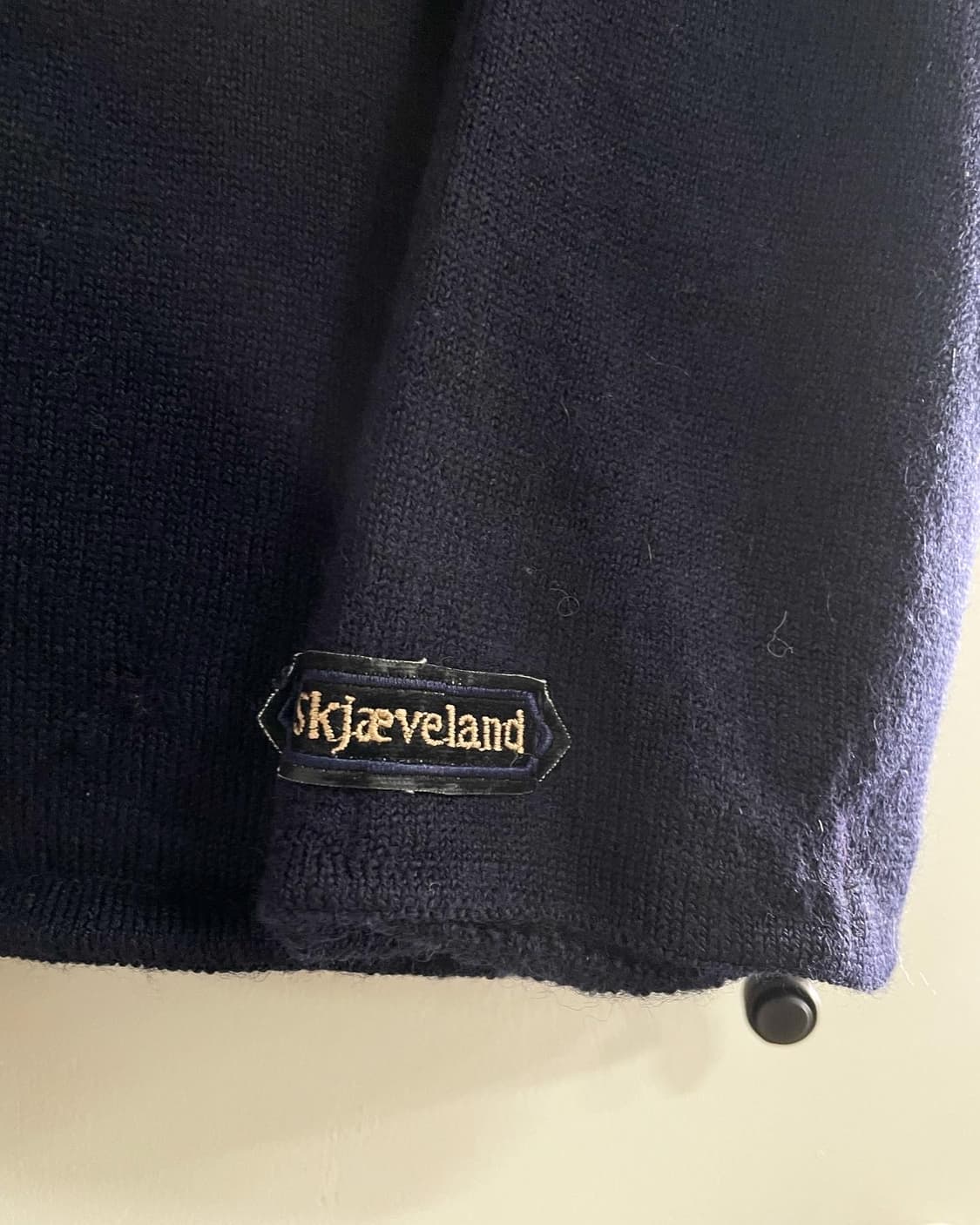 노르웨이제 스크재블랜드 쿼터 집업 스웨터 (105) 상품이미지5