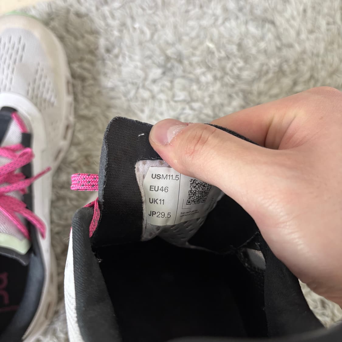 온러닝 클라우드몬스터 민트/핑크 295 상품이미지5