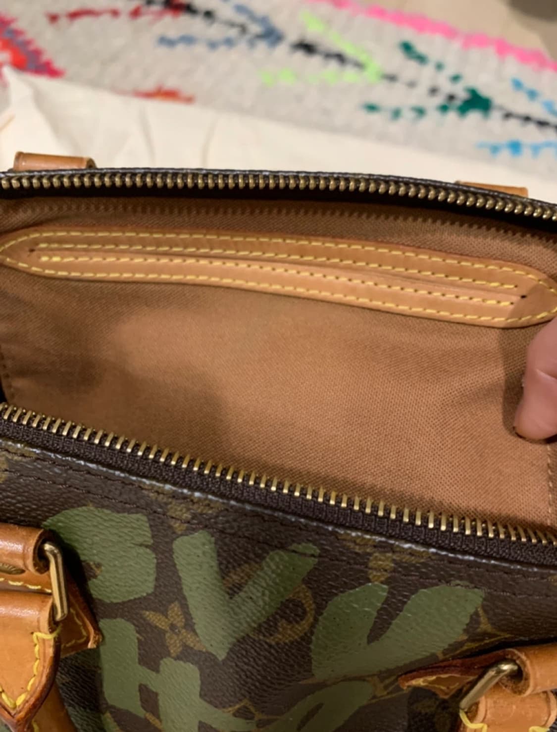 루이비통 스피디 모노그램 그라피티 백 상품이미지5