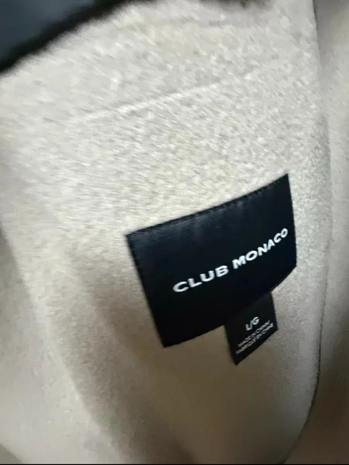 클럽모나코 핸드메이드 코트 상품이미지3