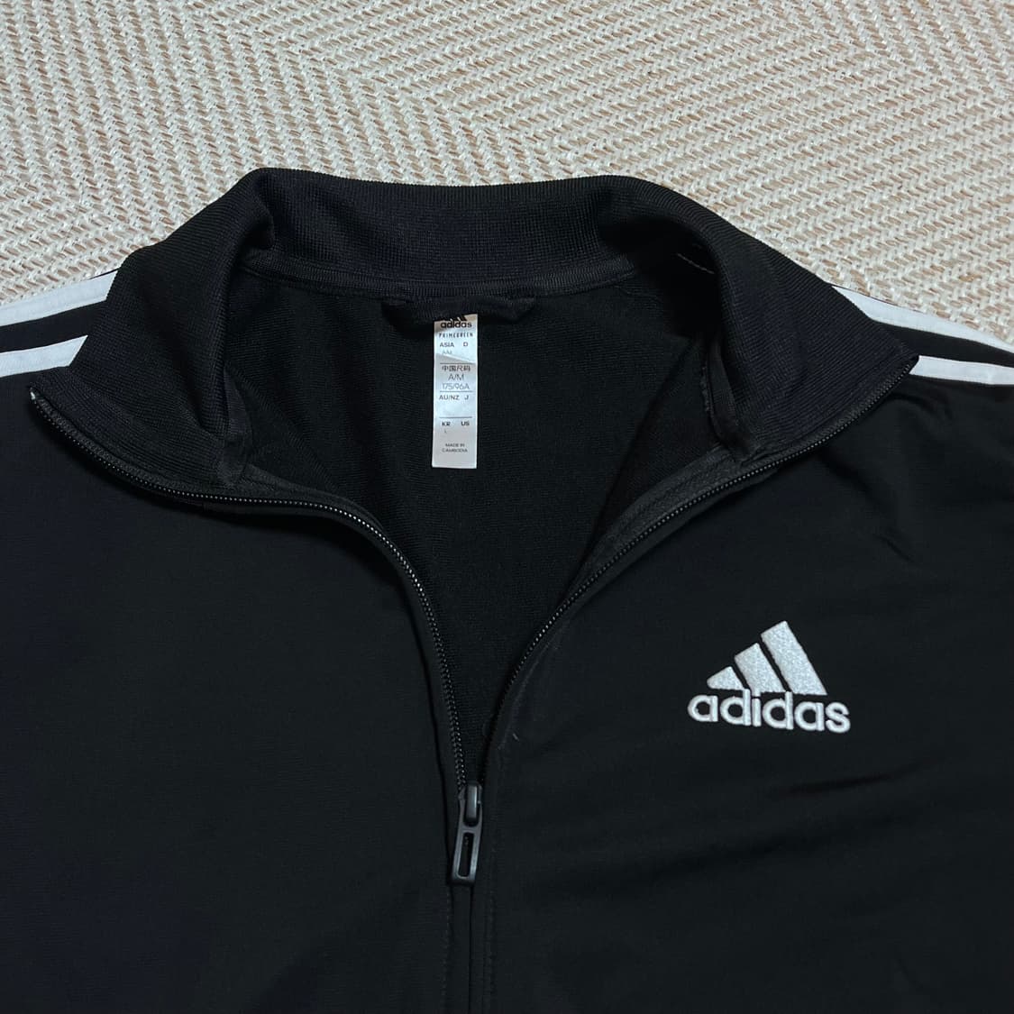 [정품] 아디다스 블랙 3S 삼선 져지 [ L ] 상품이미지3