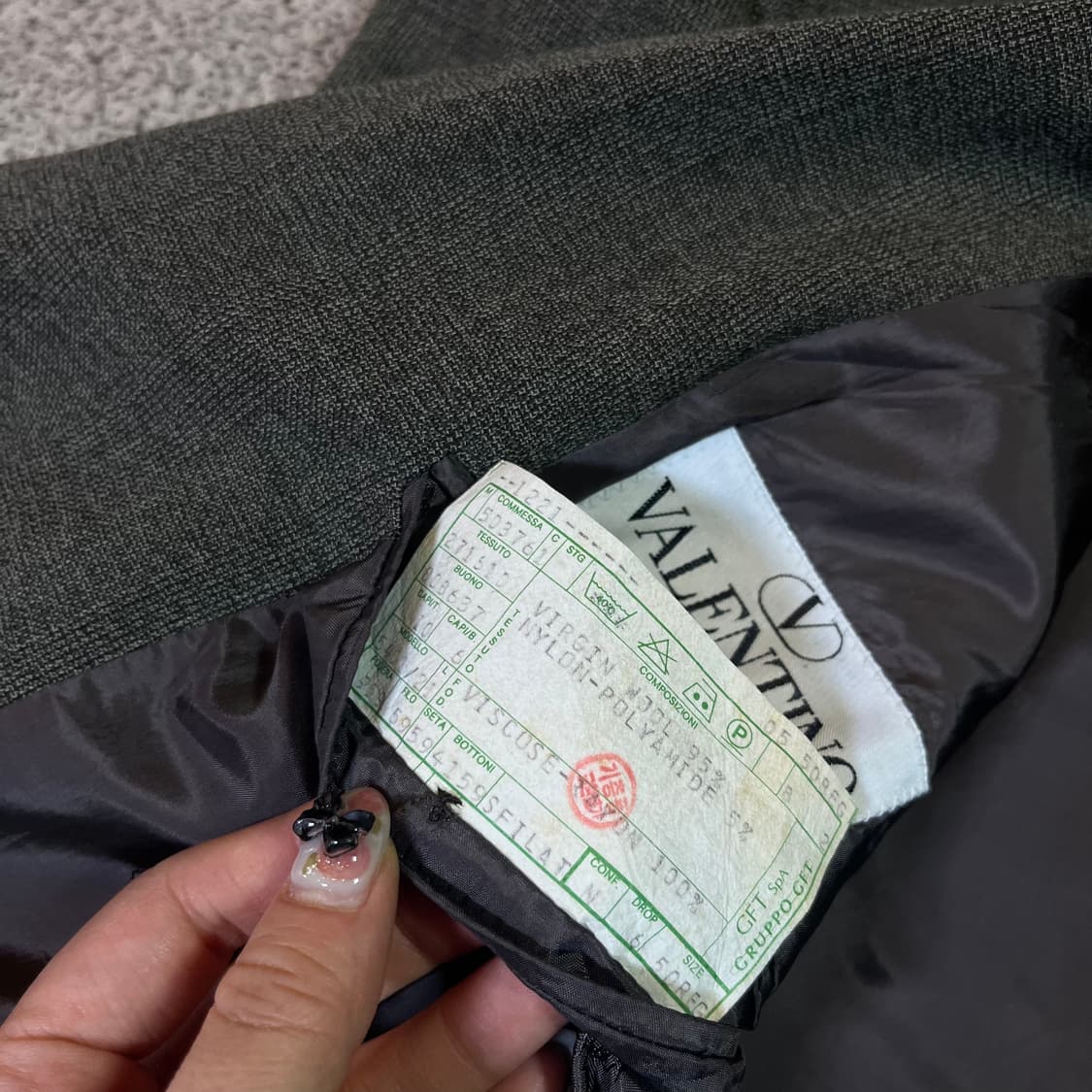 발렌티노 모 싱글 블레이저 자켓 상품이미지5