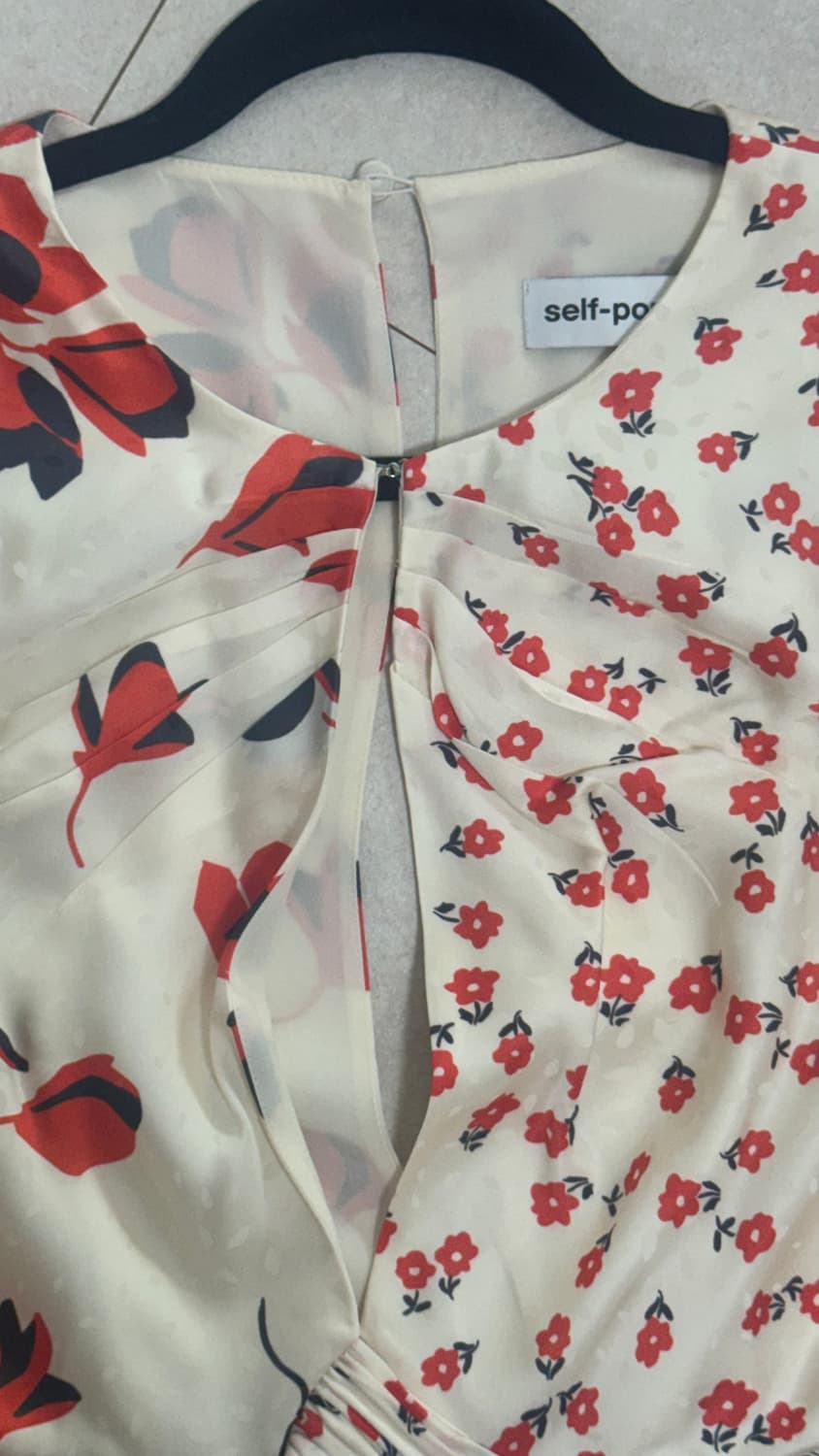 셀프포트레이트 실크 원피스 uk10 상품이미지9