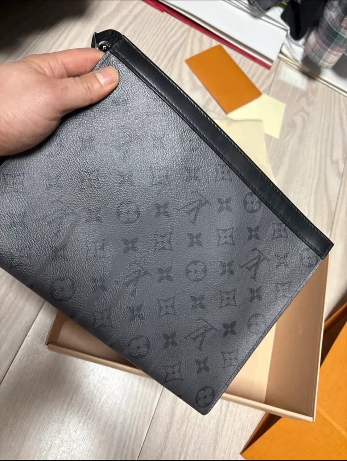 루이비통 정품 모노그램 포쉐트 보야주 클러치 상품이미지2