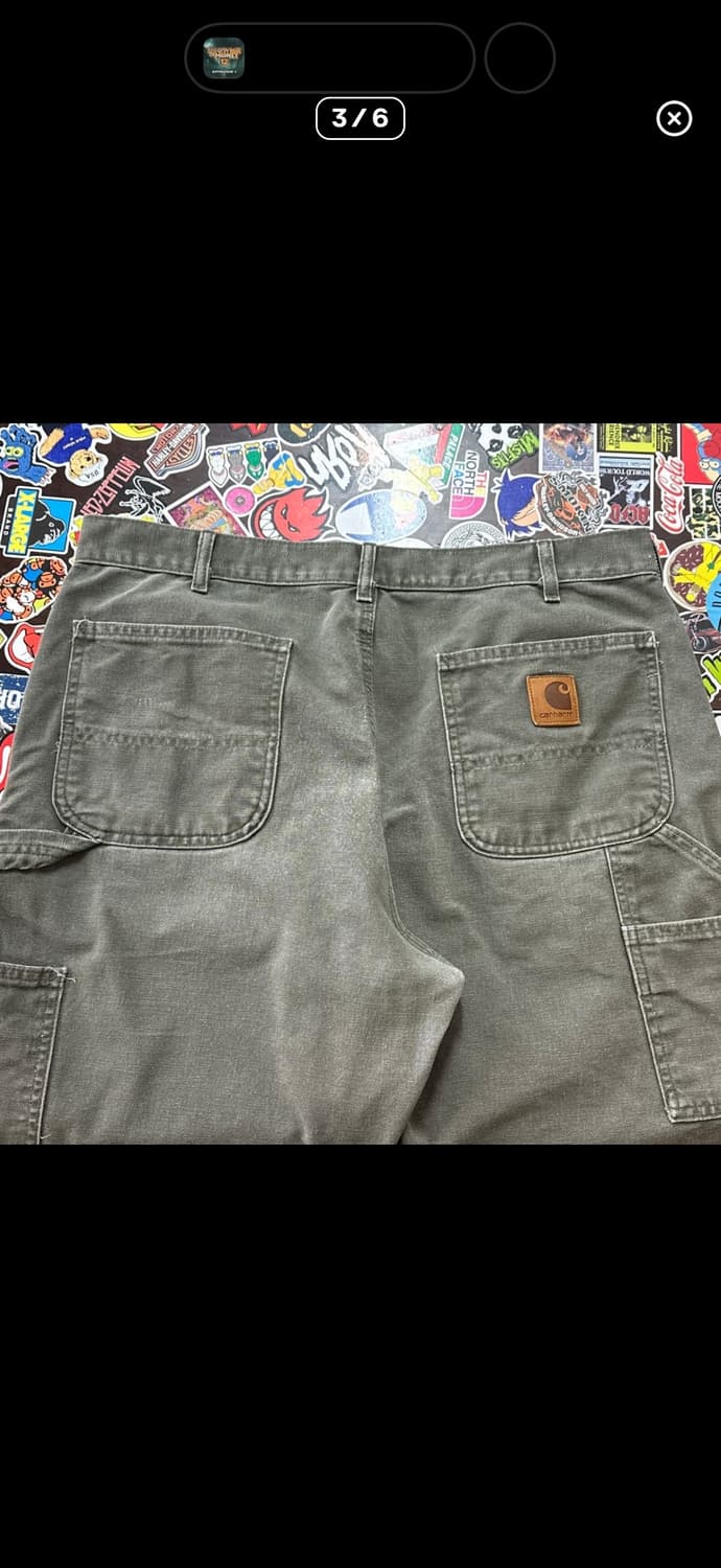 칼하트 b11 싱글니 모스그린 36 상품이미지3