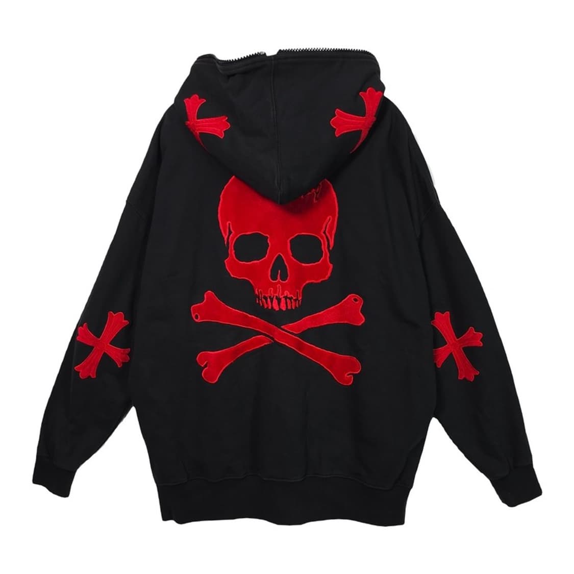 BYTHER 스컬 후드집업  상품이미지2