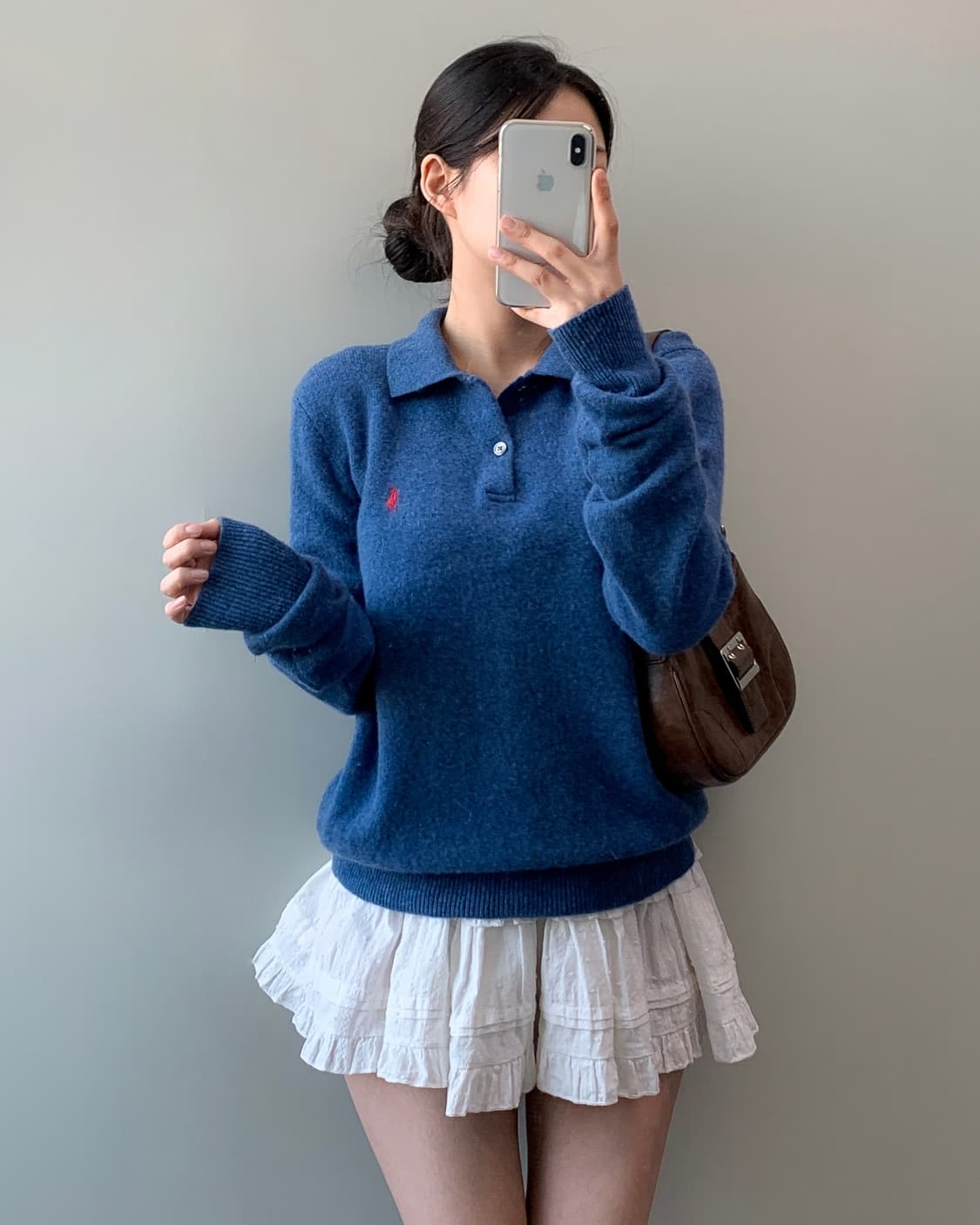 폴로 카라넥 니트 상품이미지1