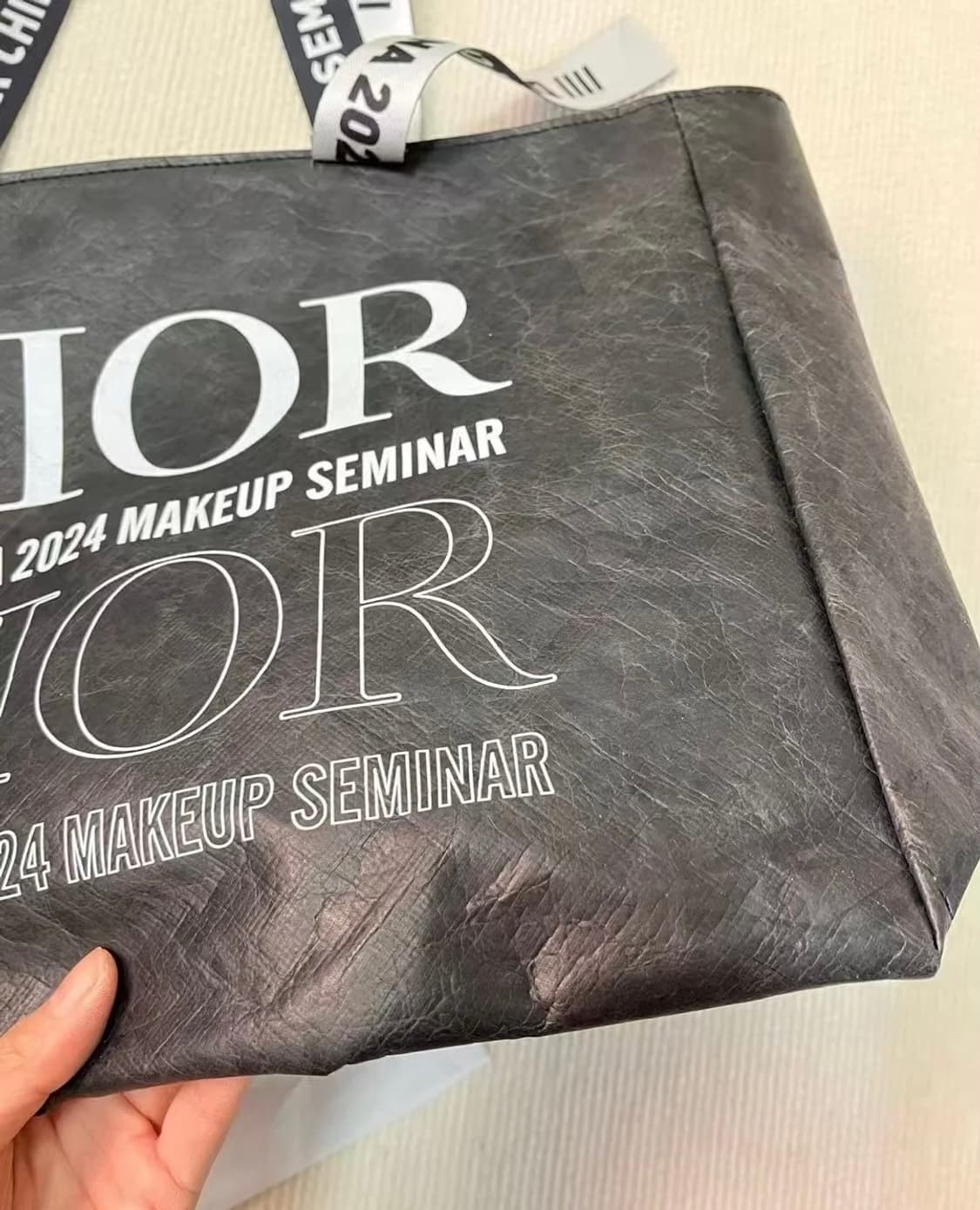 디올 메이크업 세미나 리유저블 에코백 상품이미지4