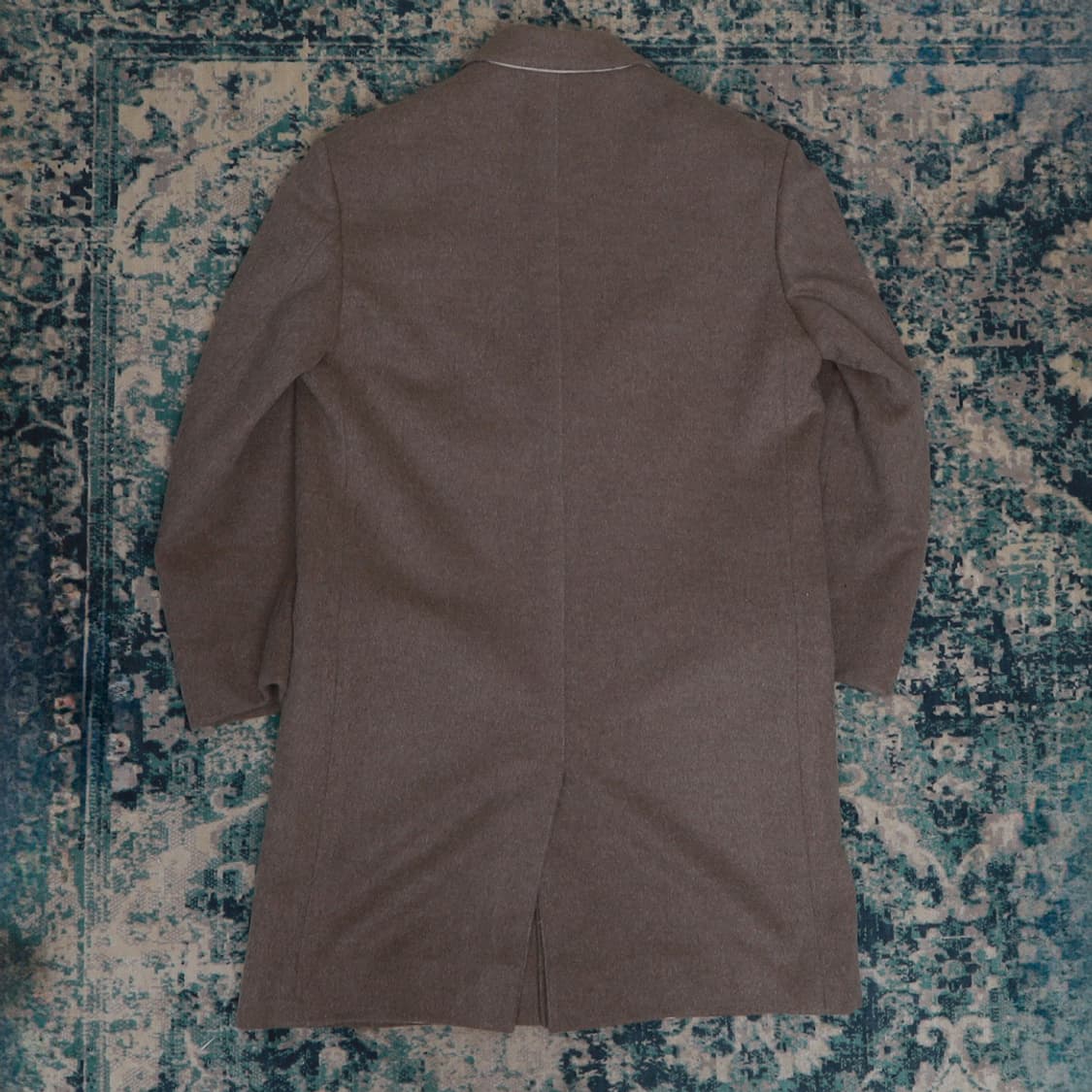 Lemaire 르메르 17FW 울/모헤어 싱글 코트 브라운 46 상품이미지6