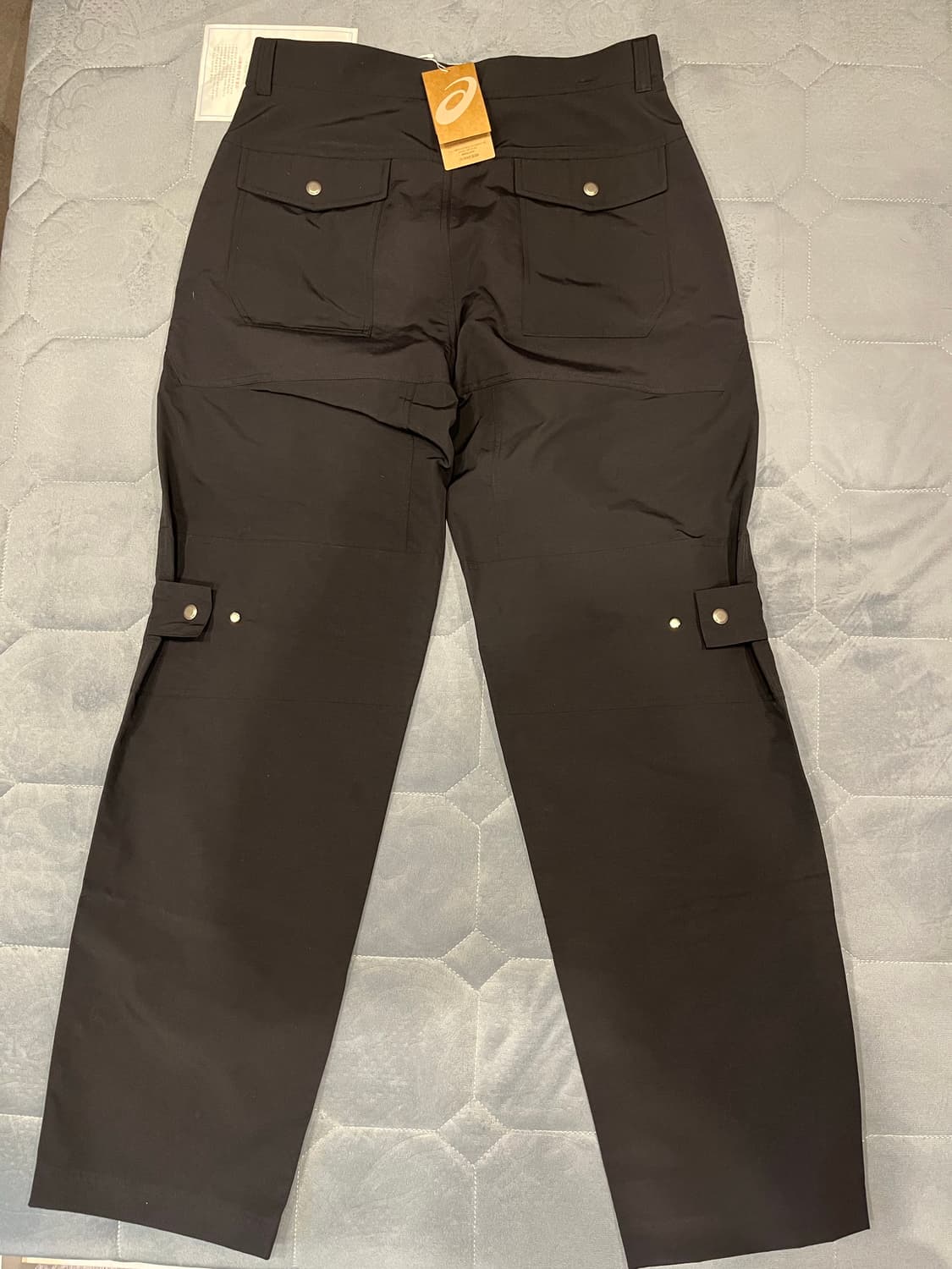 아식스 X 앤더슨벨 카고 팬츠 블랙 L 택 달린 새상품 팔아요 상품이미지7