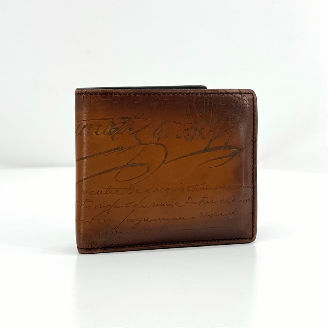 벨루티 스크리토 레더 남성 반지갑  상품이미지3