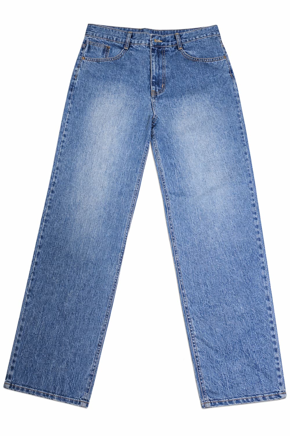 새깅보이 자수 데님팬츠 28 (블루) 상품이미지4