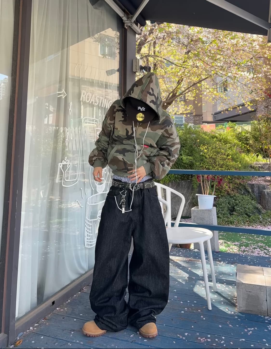 scuffers 카모 후드집업 상품이미지3