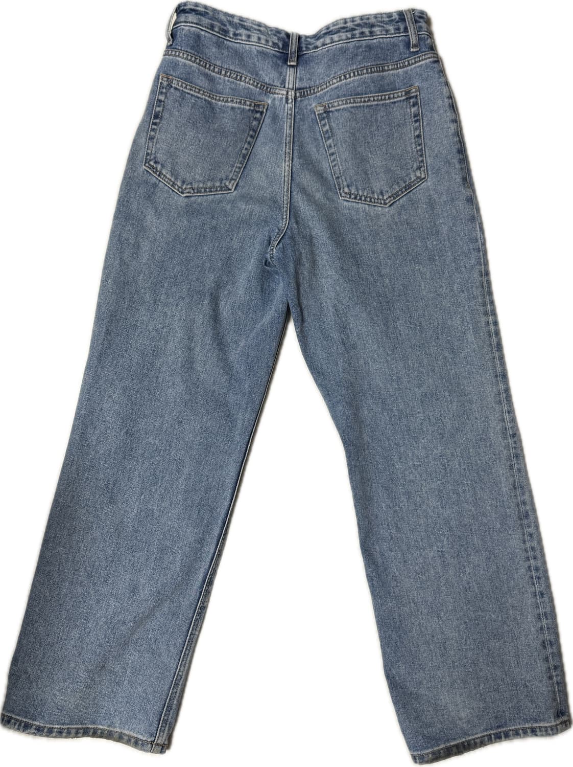 무신사 스탠다드 데님 3개 와이드 / 스트레이트 허리 30-31 상품이미지3