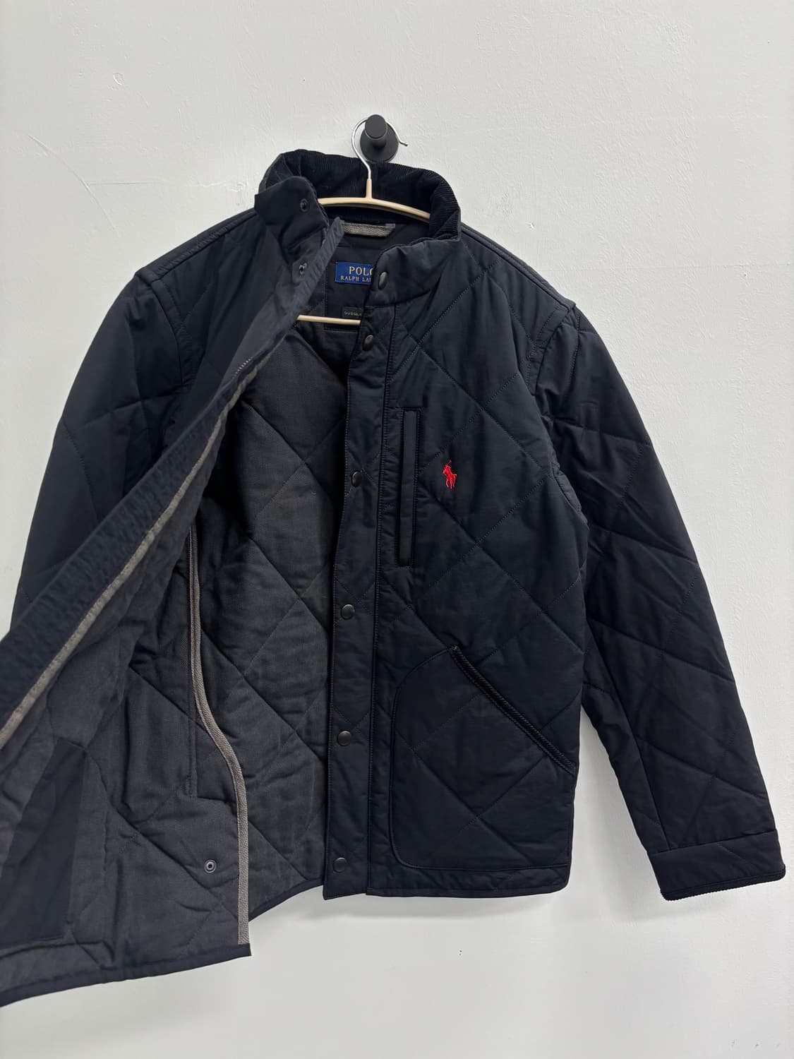 폴로 랄프 로렌(Polo Ralph Lauren) 서섹스 퀼팅 자켓 블랙 상품이미지3