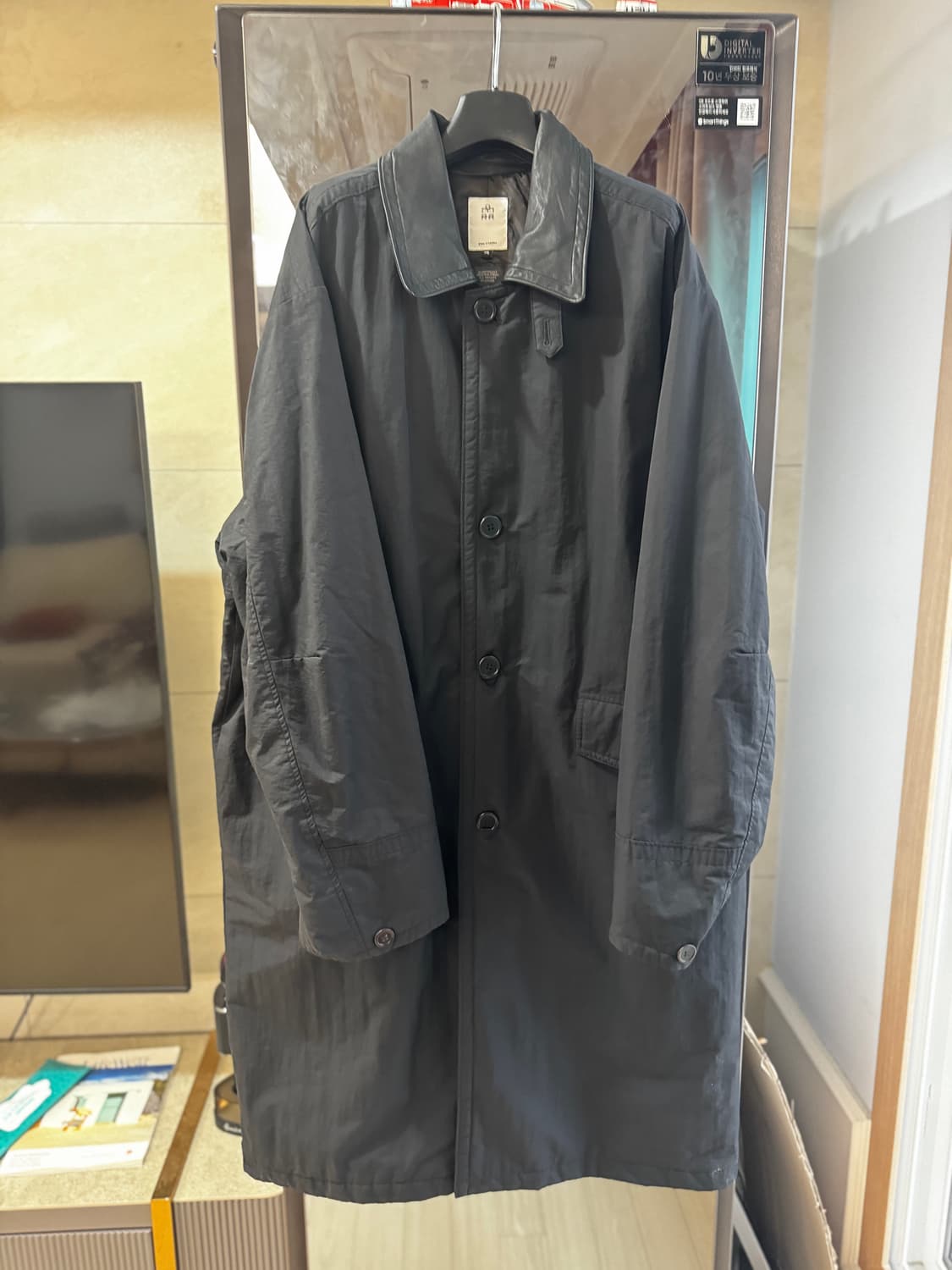 [4] 폴리테루 벌룬 코트 패디드 블랙 상품이미지4