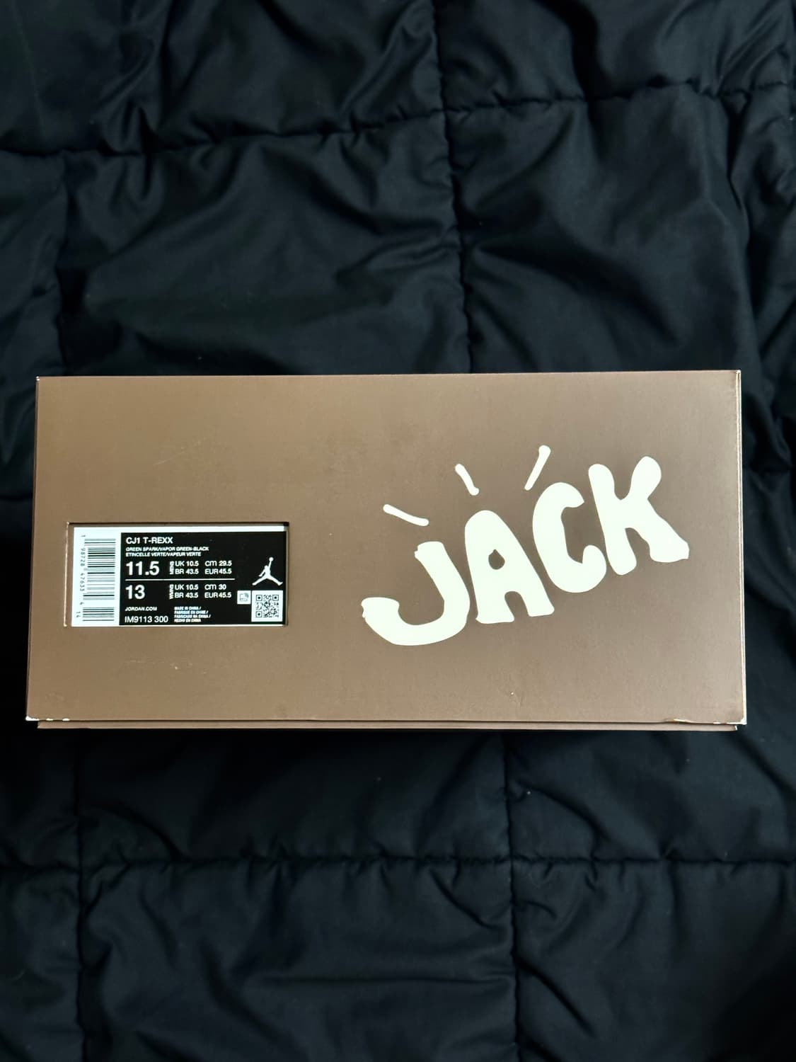 [295] 트래비스 스캇 X 조던 점프맨 잭 TR 그린 새상품 상품이미지5