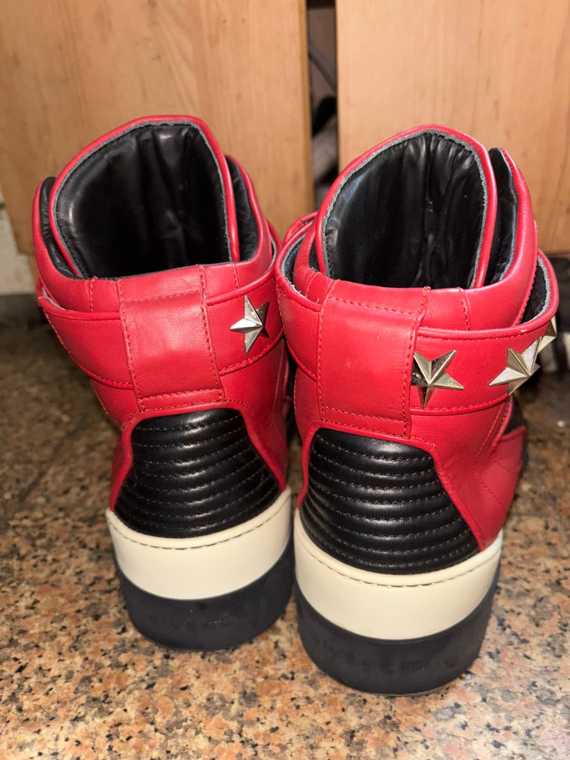 지방시 타이슨 하이탑 레드 42 상품이미지3