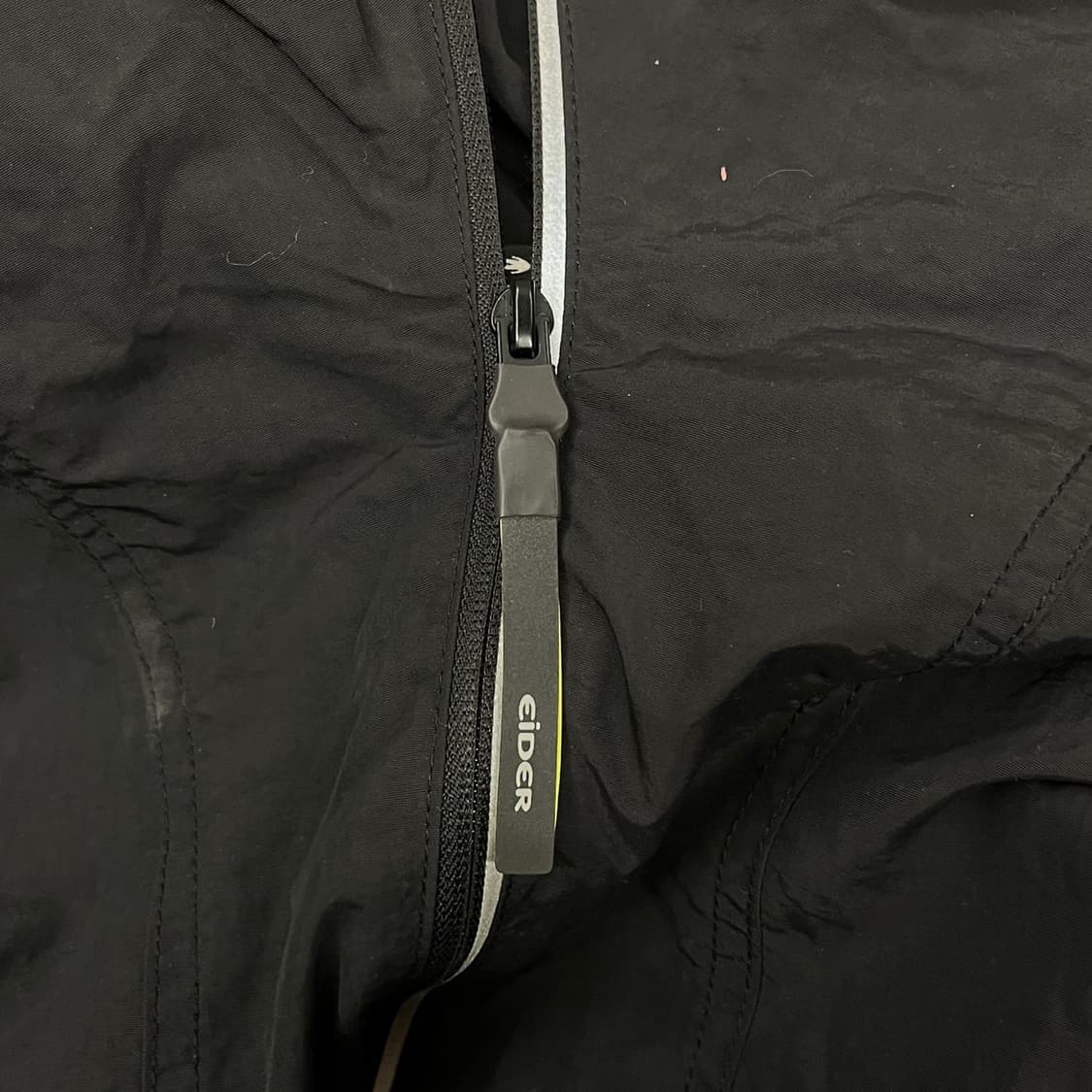 [정품/L] 아이더 블랙 아노락 후드 바람막이 b17 상품이미지9