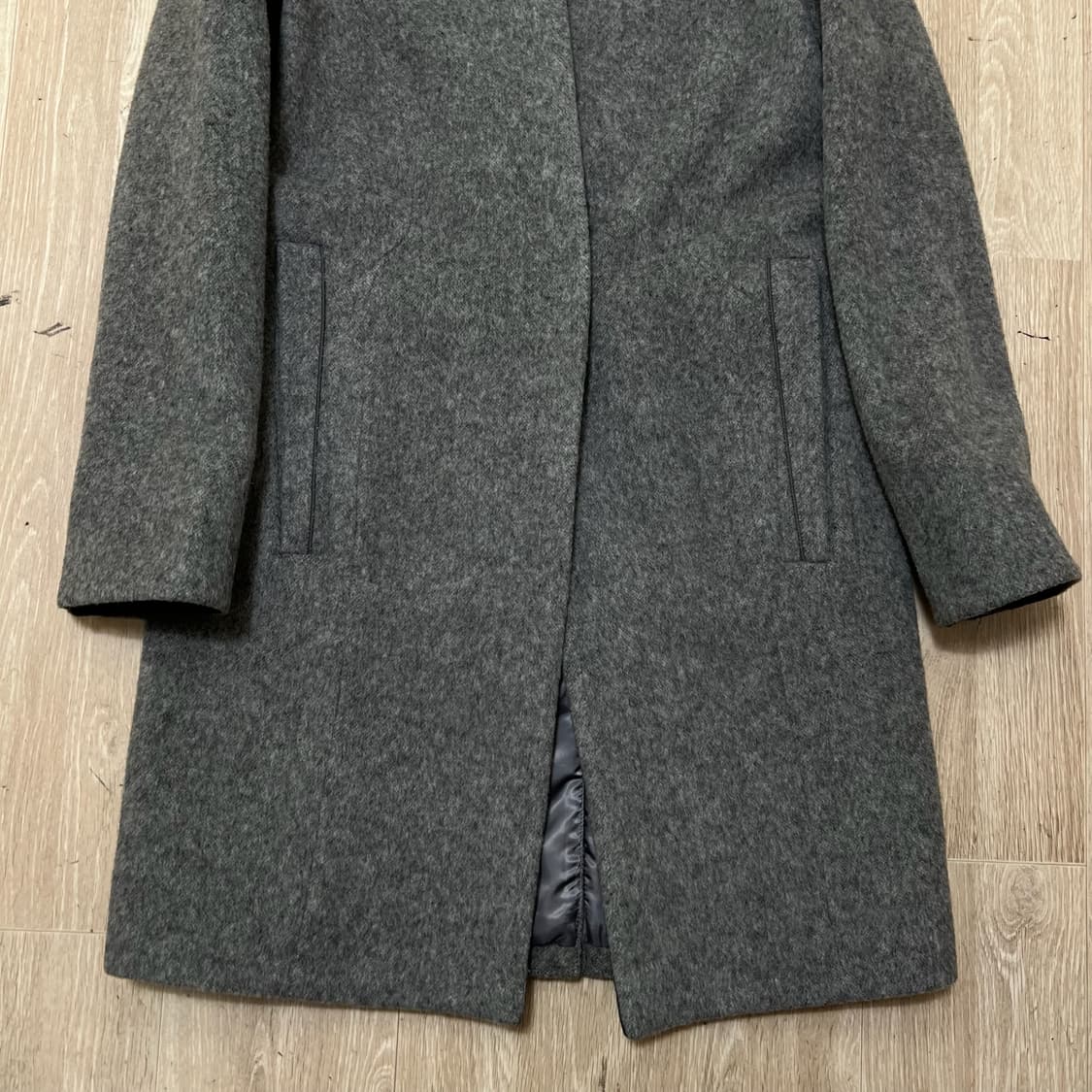 지고트 여성 모직 레이온 싱글 코트 44-55  상품이미지3