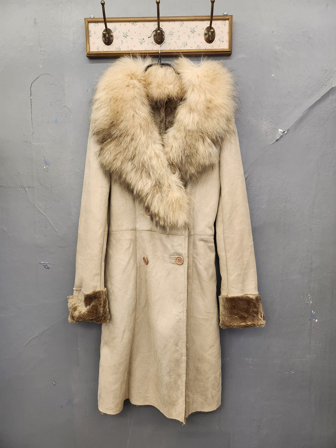 MCM스웨이드라쿤커코트 상품이미지1