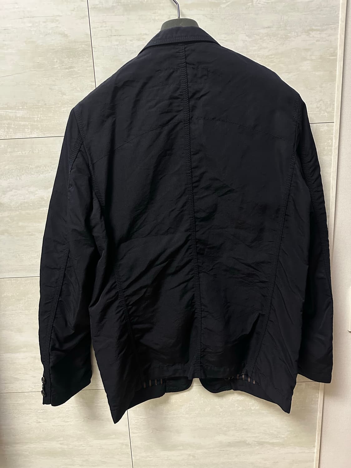 꼼데가르송 옴므 투버튼 세미 오버 블레이저 L  상품이미지3