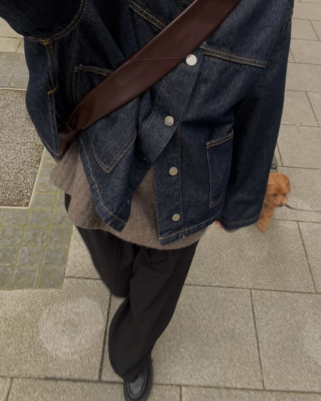 COS 코스 RAW 데님 자켓 (L사이즈) 상품이미지10