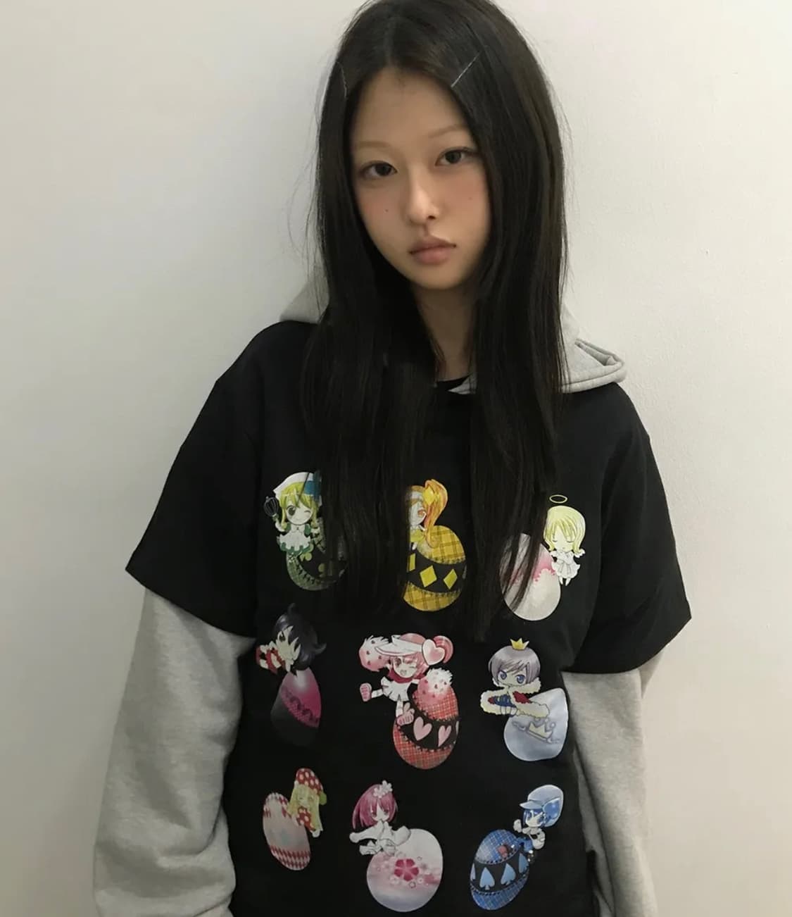 [단순개봉]러브이즈트루 슈고 캬라 티셔츠 캐캐체 티셔츠 상품이미지2