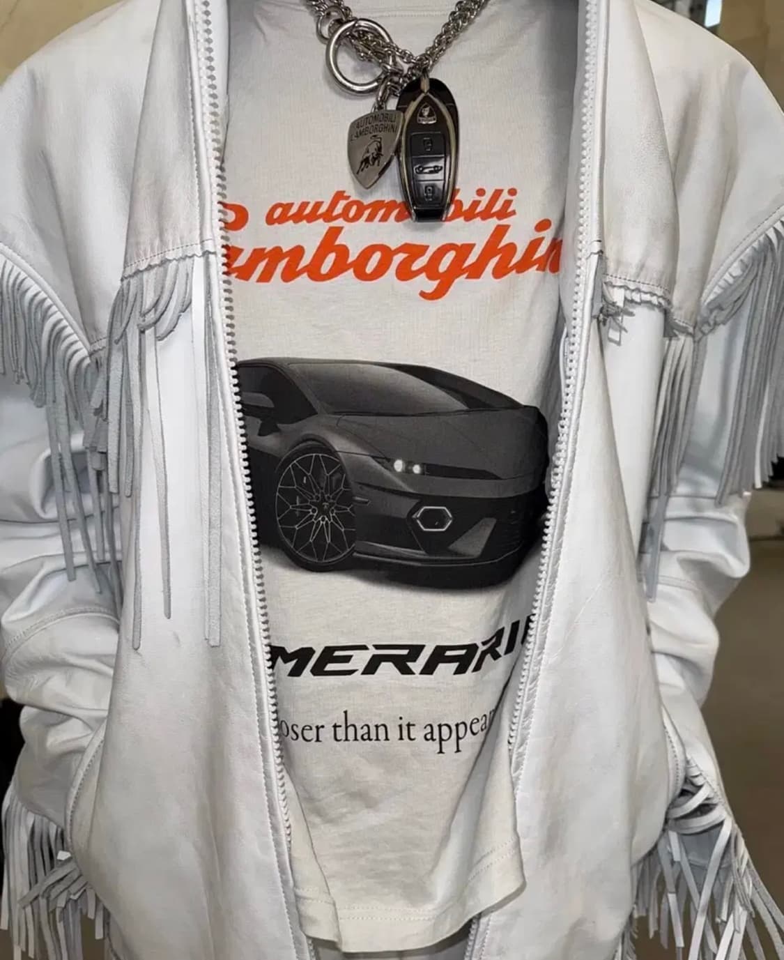 발렌시아가 람보르기니 오토모빌리 오버티 화이트 상품이미지4