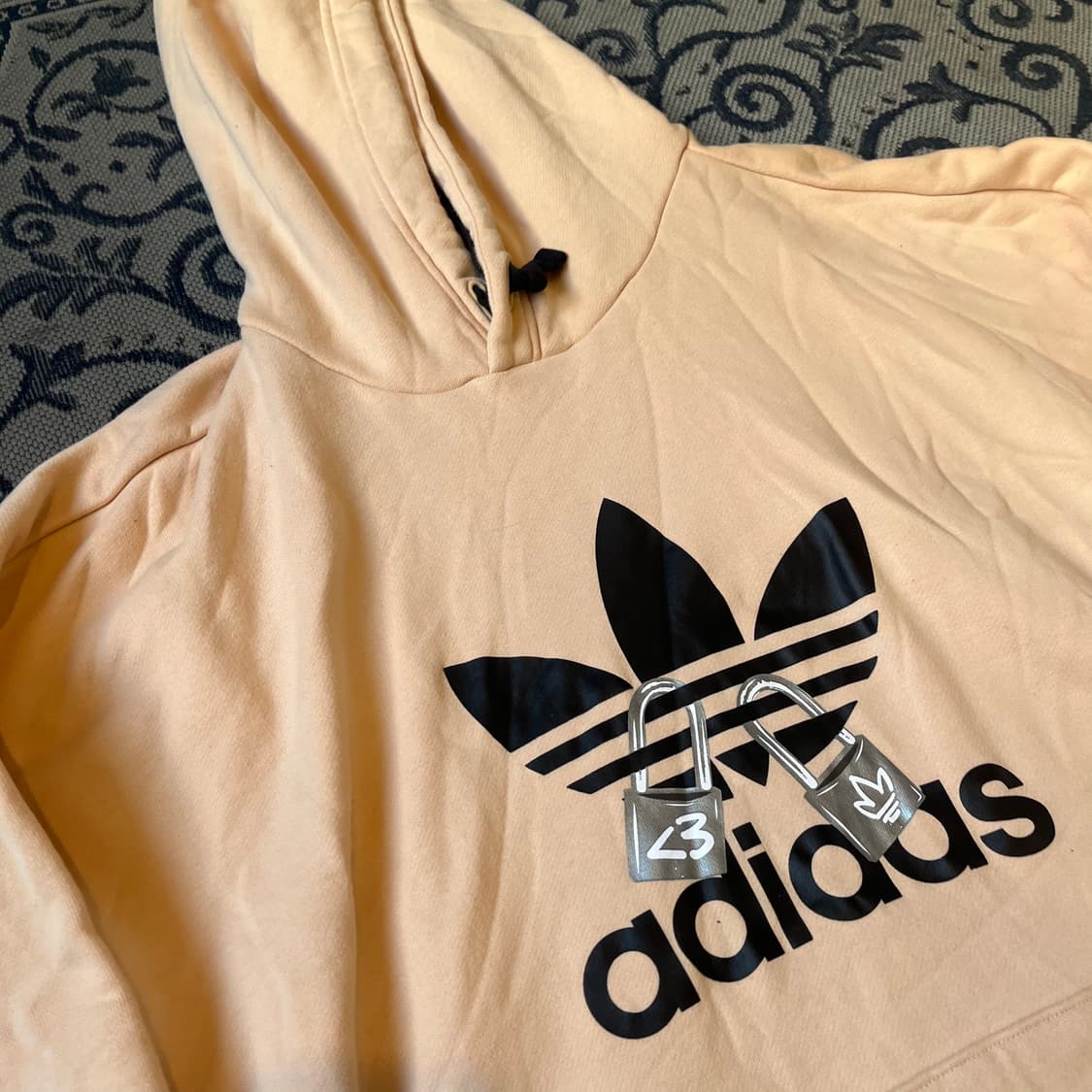 4XL 아디다스 VDAY 후드티/W2491 상품이미지3