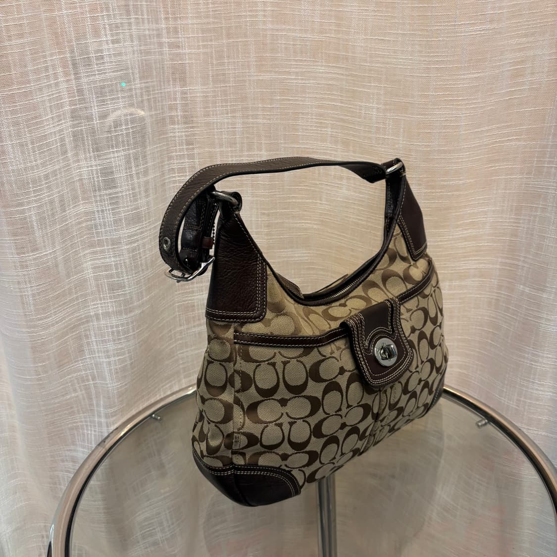 정품 코치 호보 숄더백     상품이미지2