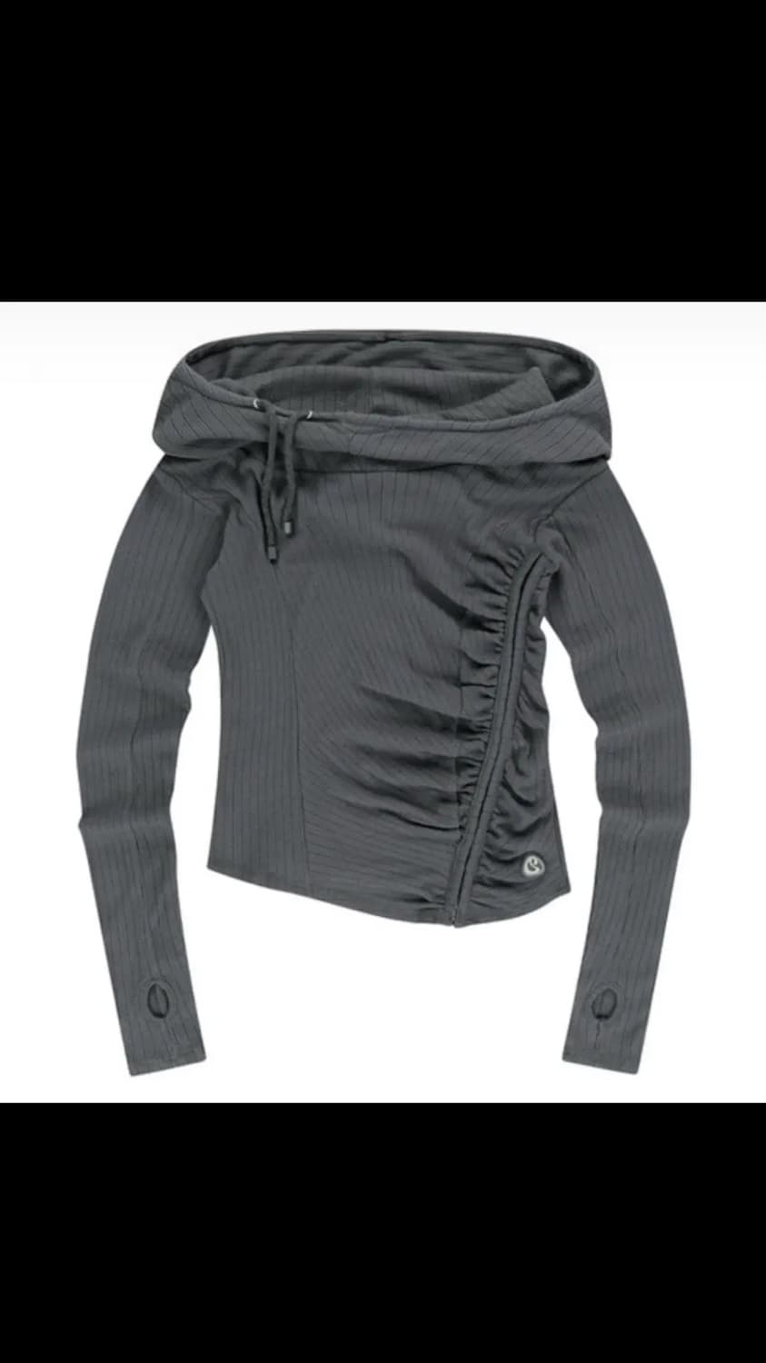 코이세이오 셔링 후드티 차콜 구해요 상품이미지1