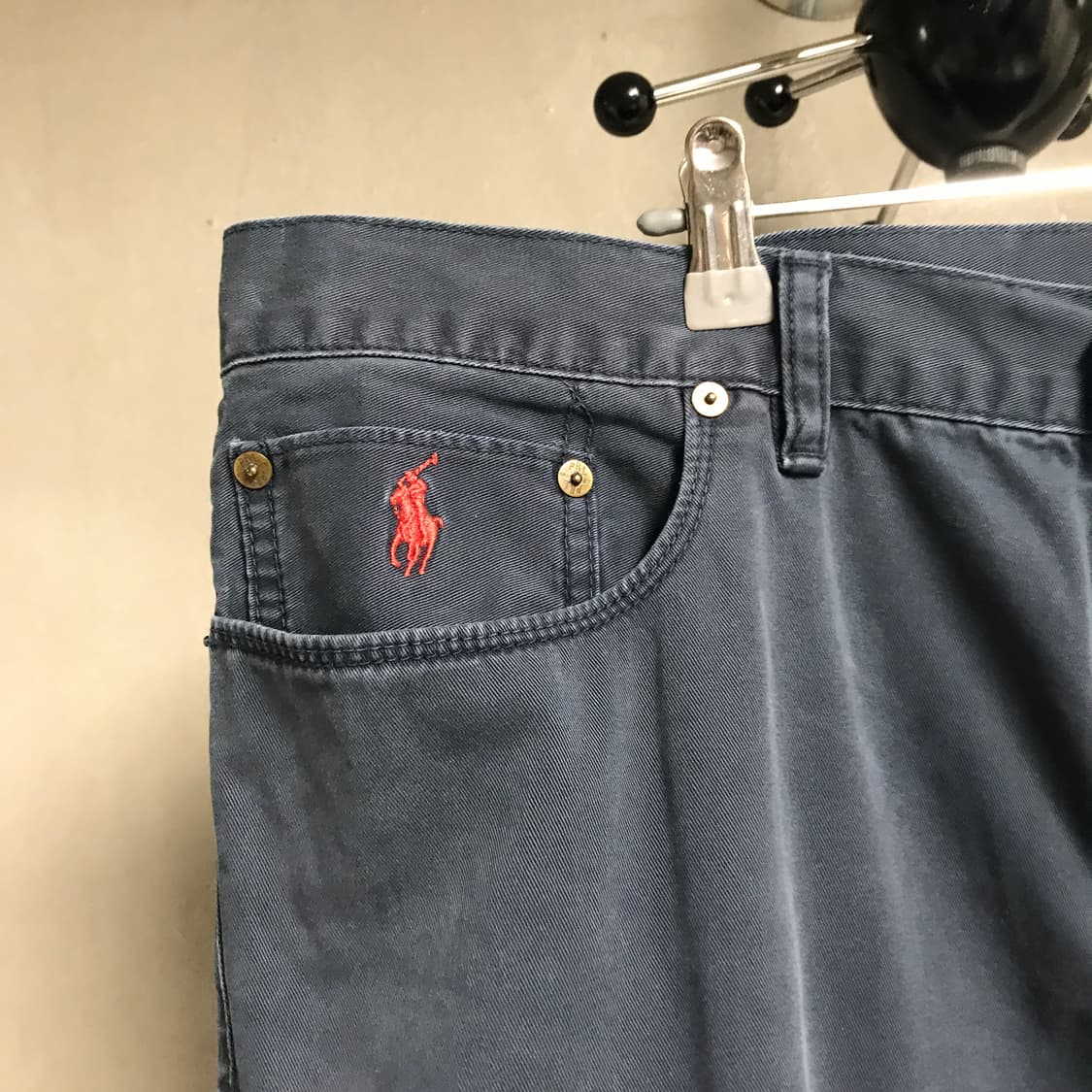 폴로 랄프로렌 코튼 팬츠 네이비 38/30 상품이미지4