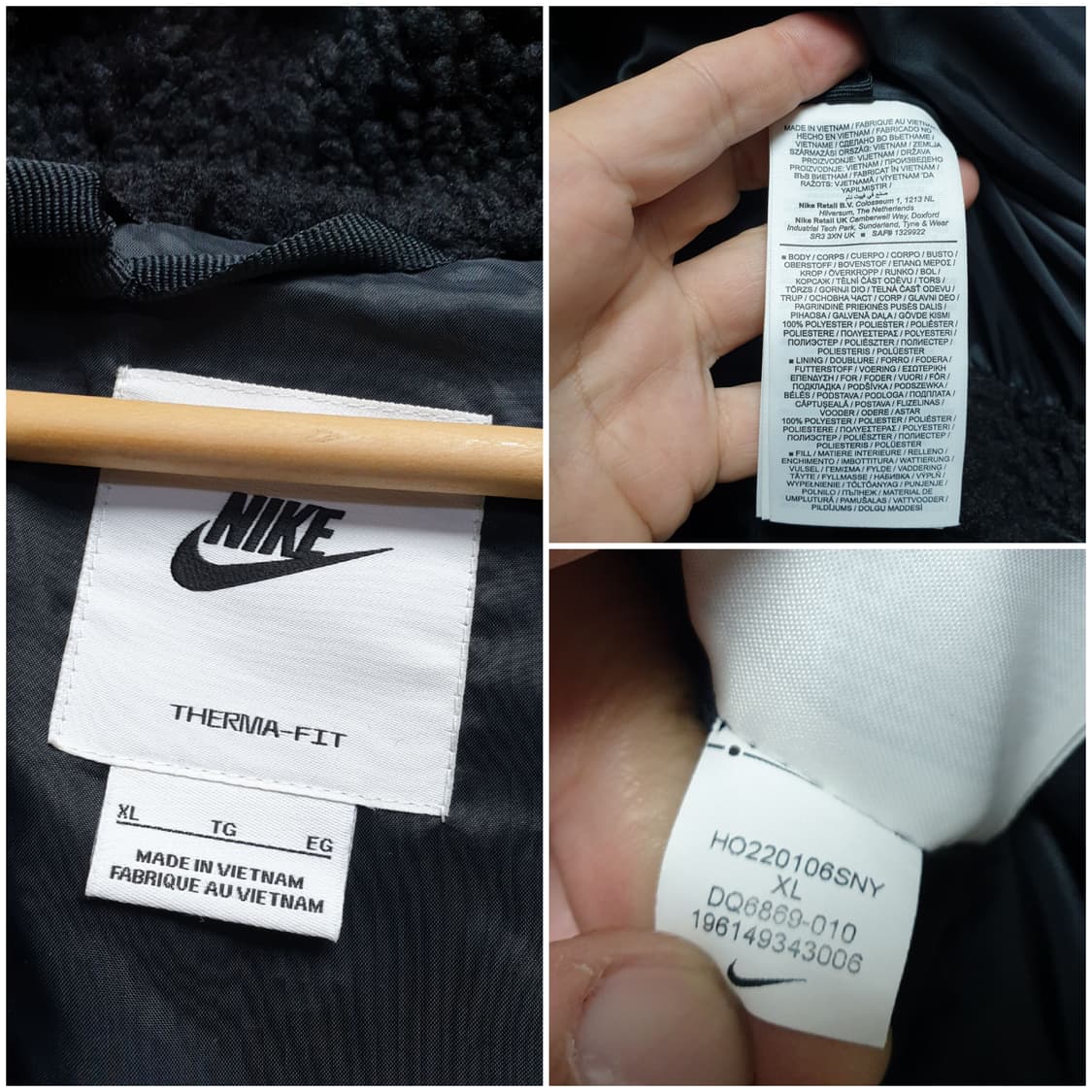 [xl/정품] 나이키 써마핏 쉐르파 여성 패딩 상품이미지9