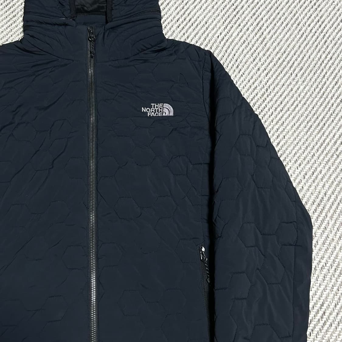 [M] Northface 노스페이스 우먼즈 네이비 누빔 집업 자켓 상품이미지2