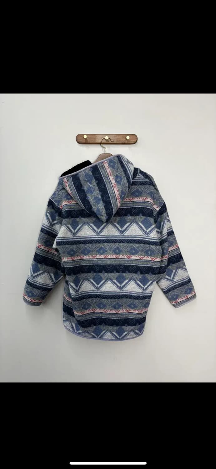 JPN 빈티지 울 패턴 버튼 에닉스 자켓 H2237 상품이미지5