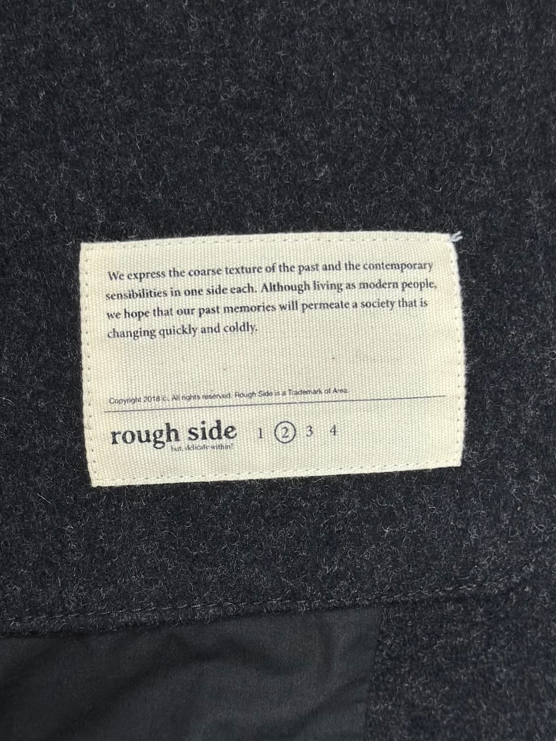 [2] 러프사이드 후디드 로버코트 wool 상품이미지2