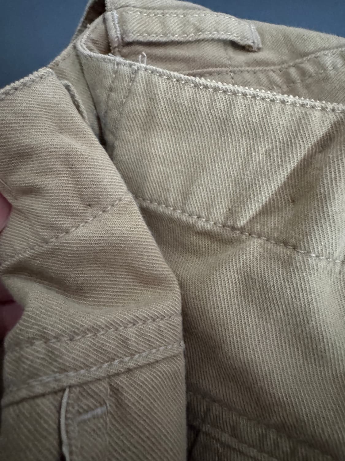 여성 써스데이아일랜드 빈티지 버튼 플리츠 치마 28.3인치 상품이미지5