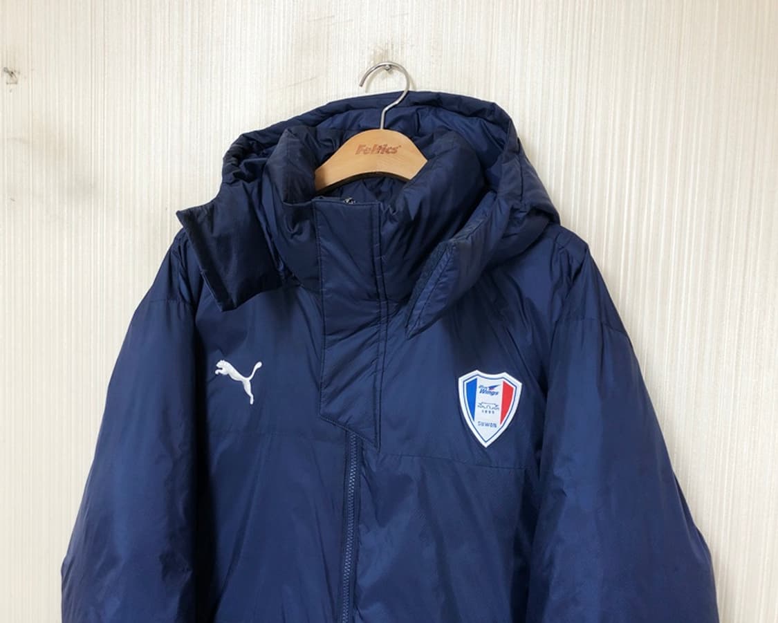 K리그 푸마 2020 수원삼성블루윙즈 네이비 하프패딩 XXL(110) 상품이미지6