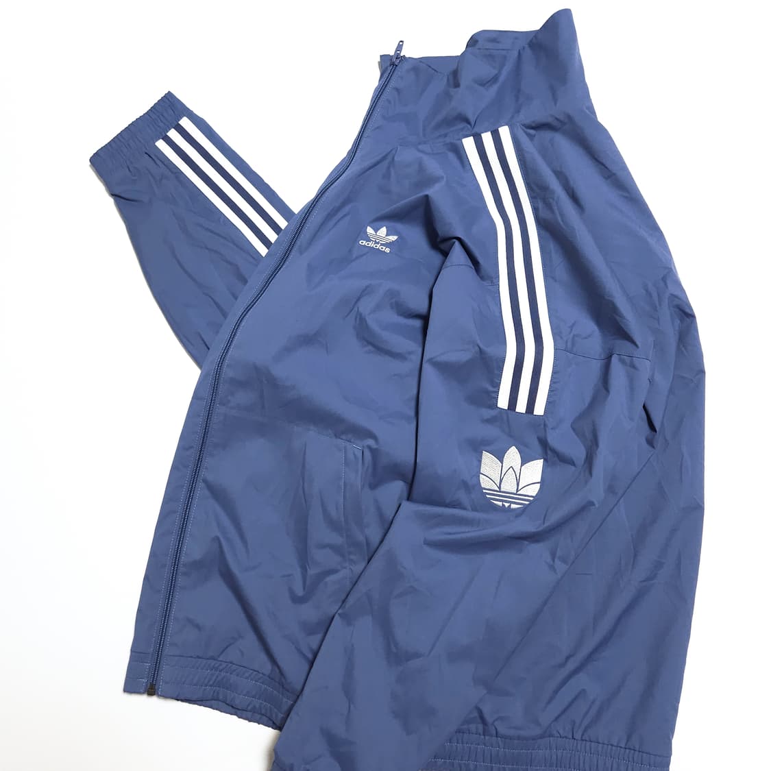 아디다스 3D 트레포일 트랙탑 바람막이 자켓 프라임블루 상품이미지3