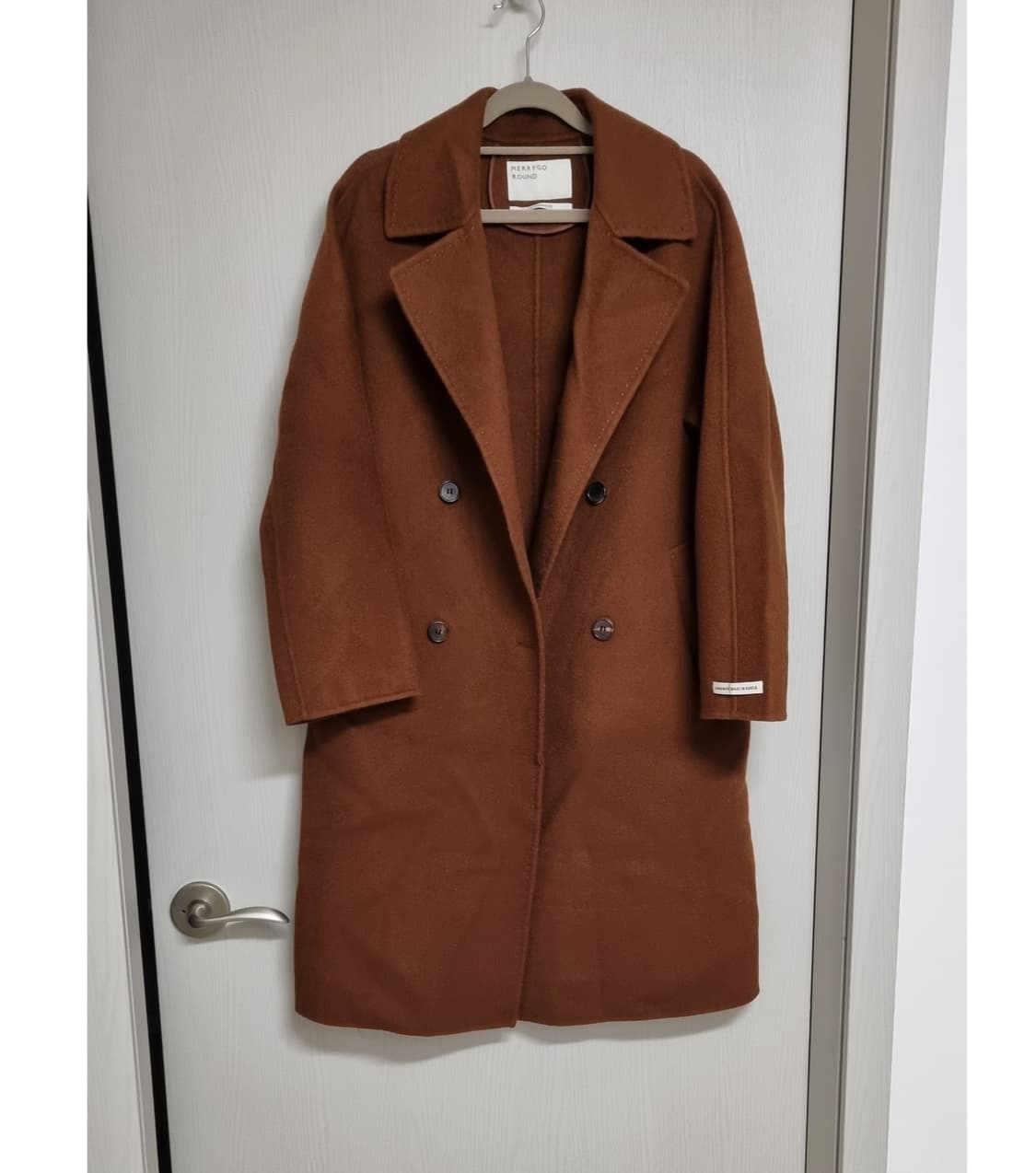 메리고라운드 오버핏 코트 상품이미지1