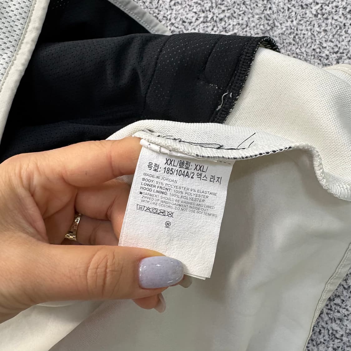 2XL 언더아머 스테판 후드 반집업 후디 0310J 상품이미지5