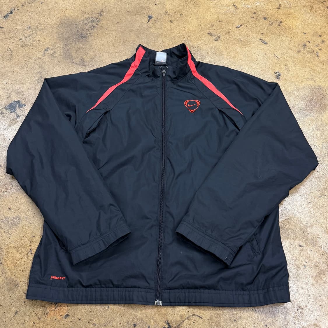 [정품/M,95] 나이키 스톰핏 티엠포 바람막이 b14 상품이미지2